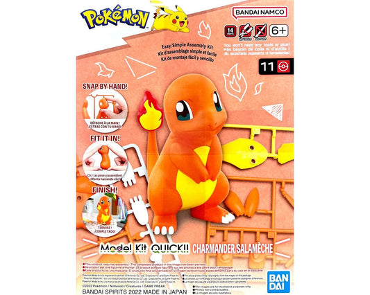 Bandai Pokemon Model: Charmander (Snap)