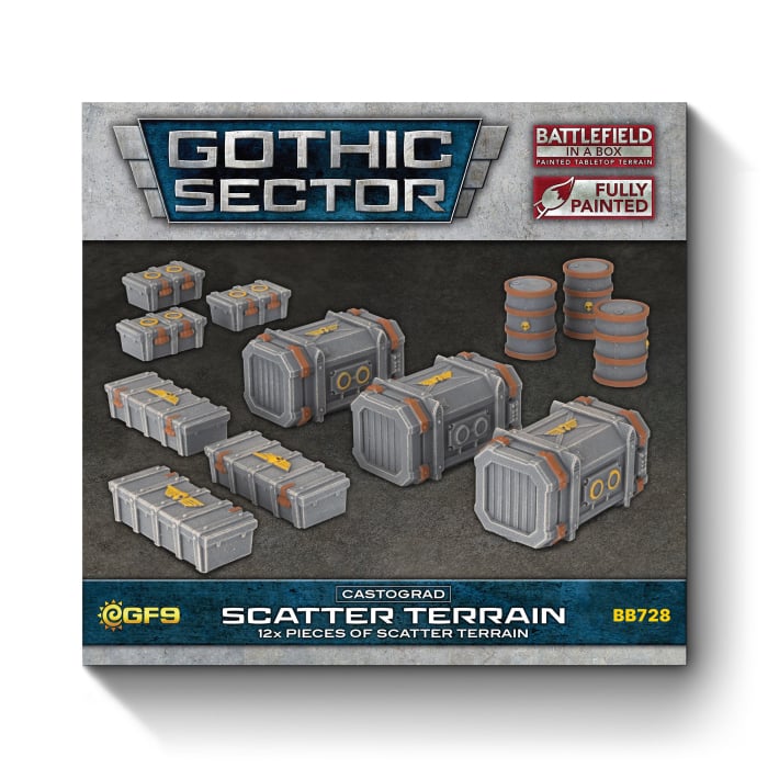 Gothic Sector: Castograd Scatter Terrain