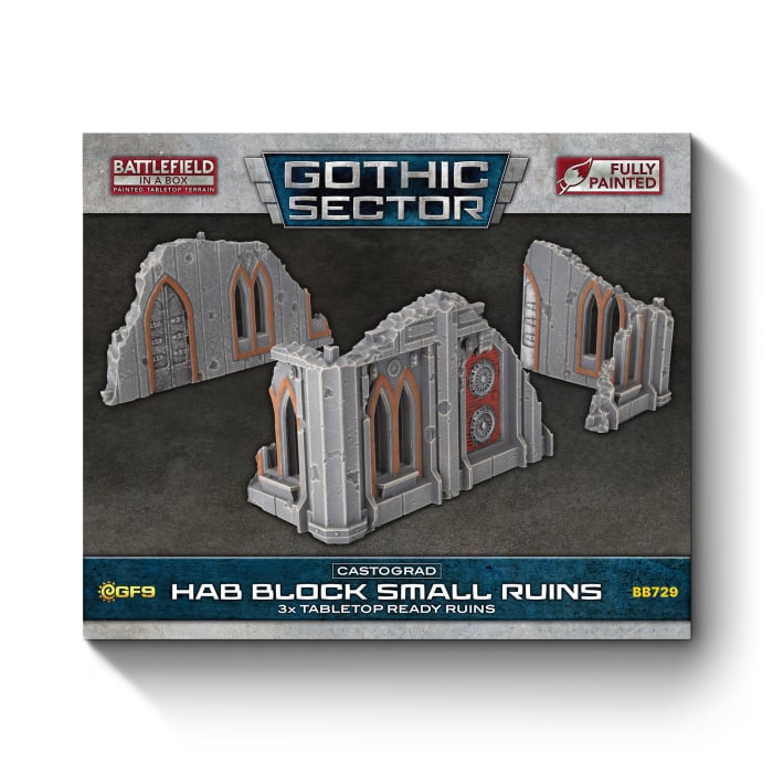 Gothic Sector: Castograd Hab Block Small Ruins