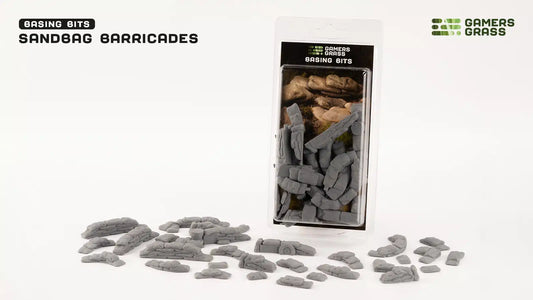 Gamer's Grass - Basing Bits - Sandbag Barricades