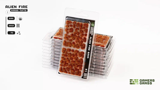Gamer's Grass - Alien Fire Tuft 6mm