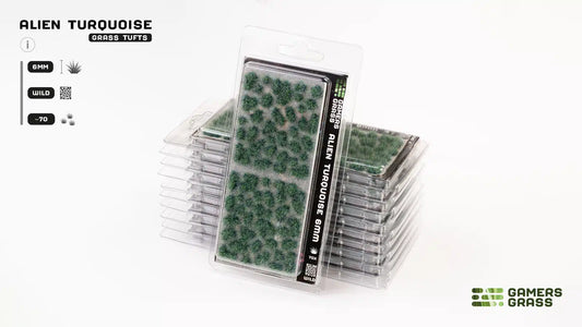 Gamer's Grass - Alien Turquoise 6mm