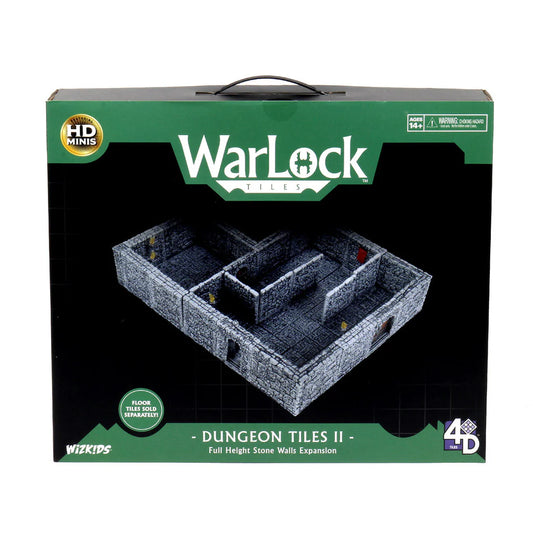 WarLock Tiles Dungeon Tiles II Stone Wall Expansion