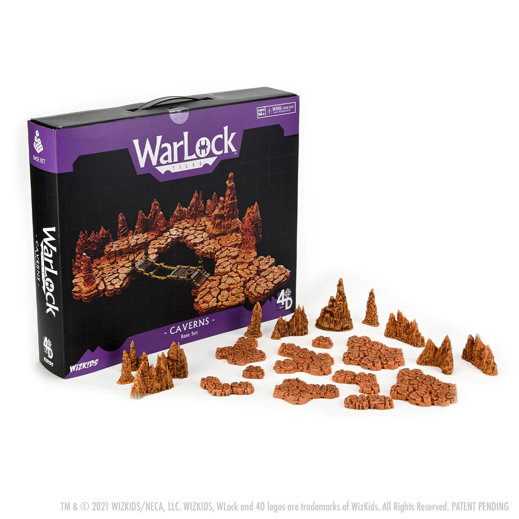 WarLock Tiles: Caverns Base Set