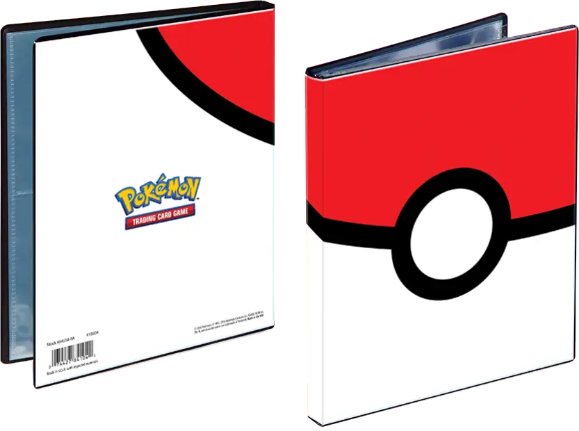 Ultra PRO Pokemon 4 Pocket Portfolio Poke Ball