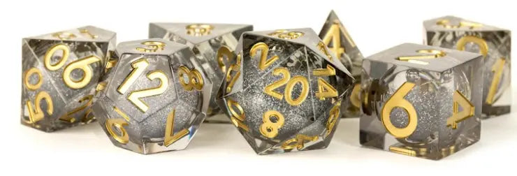 FanRoll 7 Dice Set 18mm Elixir Liquid Core Vanishing Oil