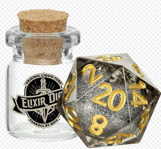 FanRoll D20 18mm Elixir Liquid Core Vanishing Oil