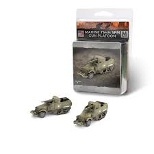 Marine 75mm SPM Self-propelled Gun Platoon  (x2)