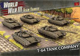T-64 Tank Company (x5 Plastic)