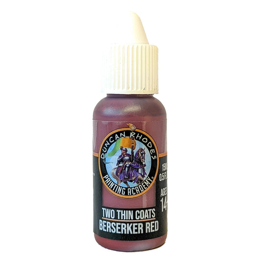 Two Thin Coats - Berserker Red