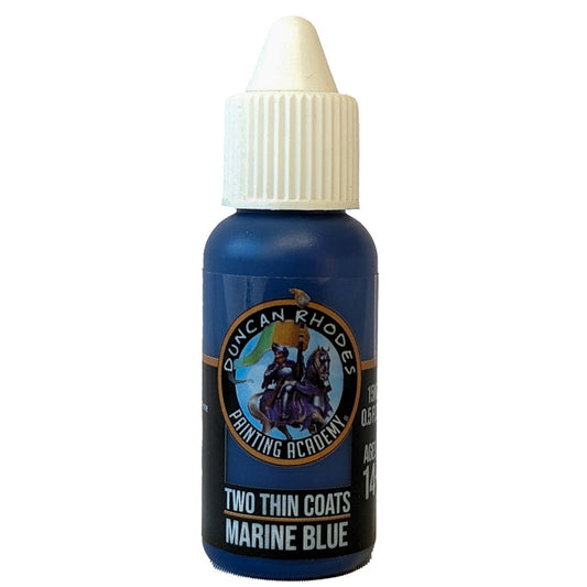 Two Thin Coats - Marine Blue