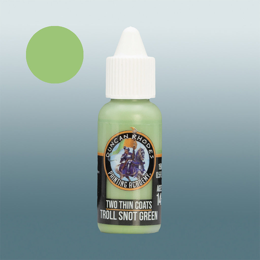 Two Thin Coats - Troll Snot Green