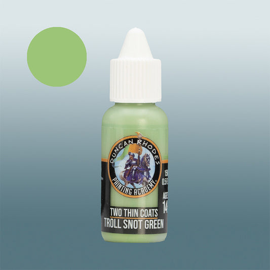 Two Thin Coats - Troll Snot Green