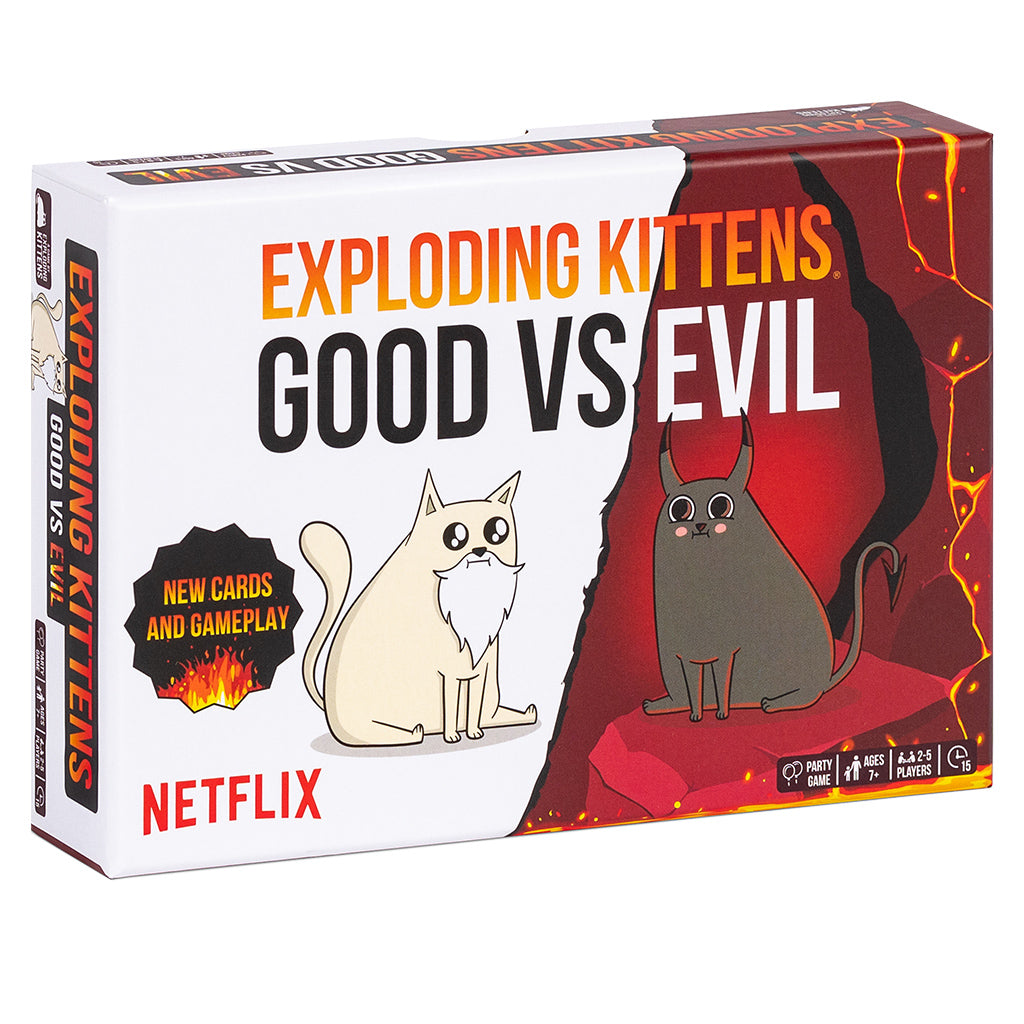 Exploding Kittens Good vs Evil Game