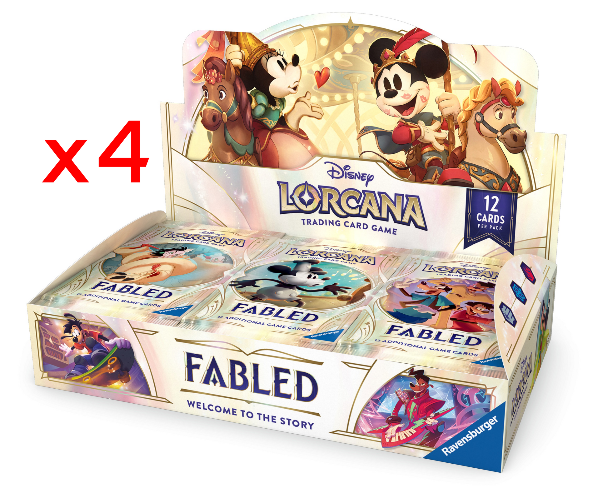 Lorcana TCG: Fabled Booster Display Case AFK Games Lorcana TCG: Fabled Booster Display Case AFK Games