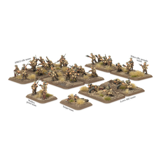 Great War British Rifle Platoon