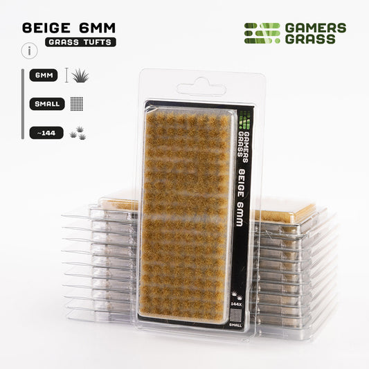 Gamer's Grass - Beige 6mm - Small