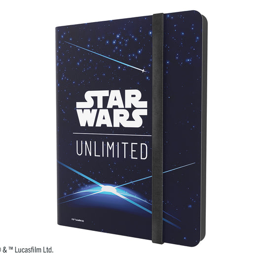 Star Wars: Unlimited Casual Album 18-Pocket Card Back Blue