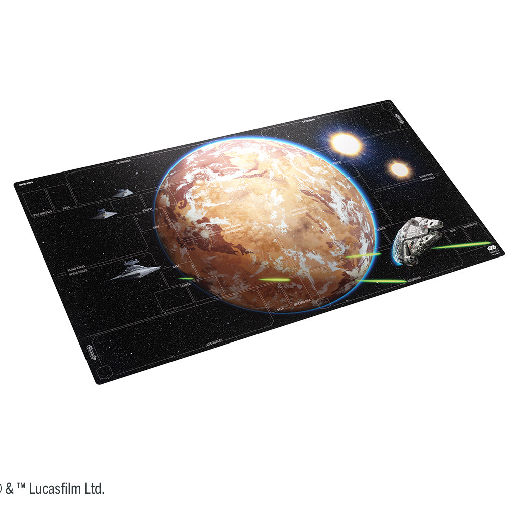 Star Wars: Unlimited Battle Zone Game Mat Optimized for 4- Players