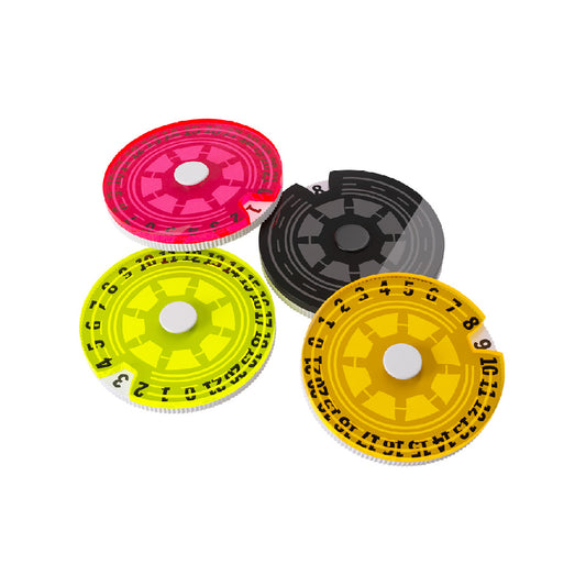 Life Counters Set of 4 Multicolor