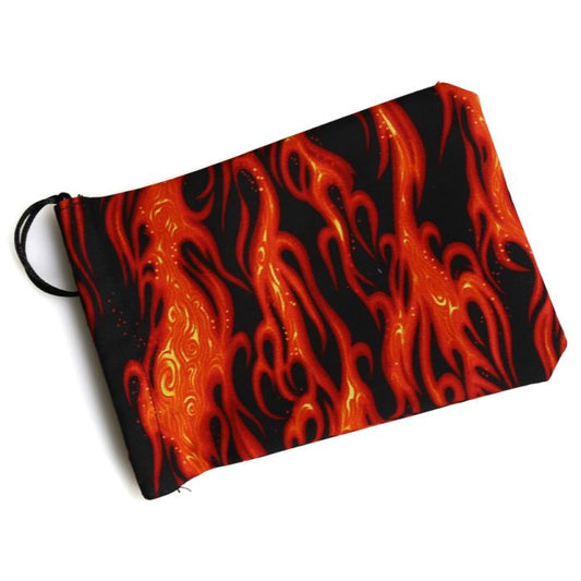 Dice Bag: Black Flame 2