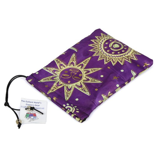 Dice Bag: Gold Suns