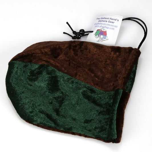 Dice Bag: Velvet: BR FOREST