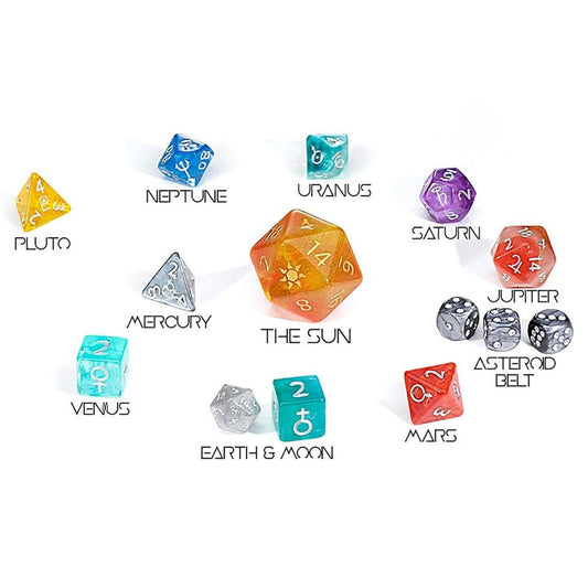 14-Set: Solar System Dice