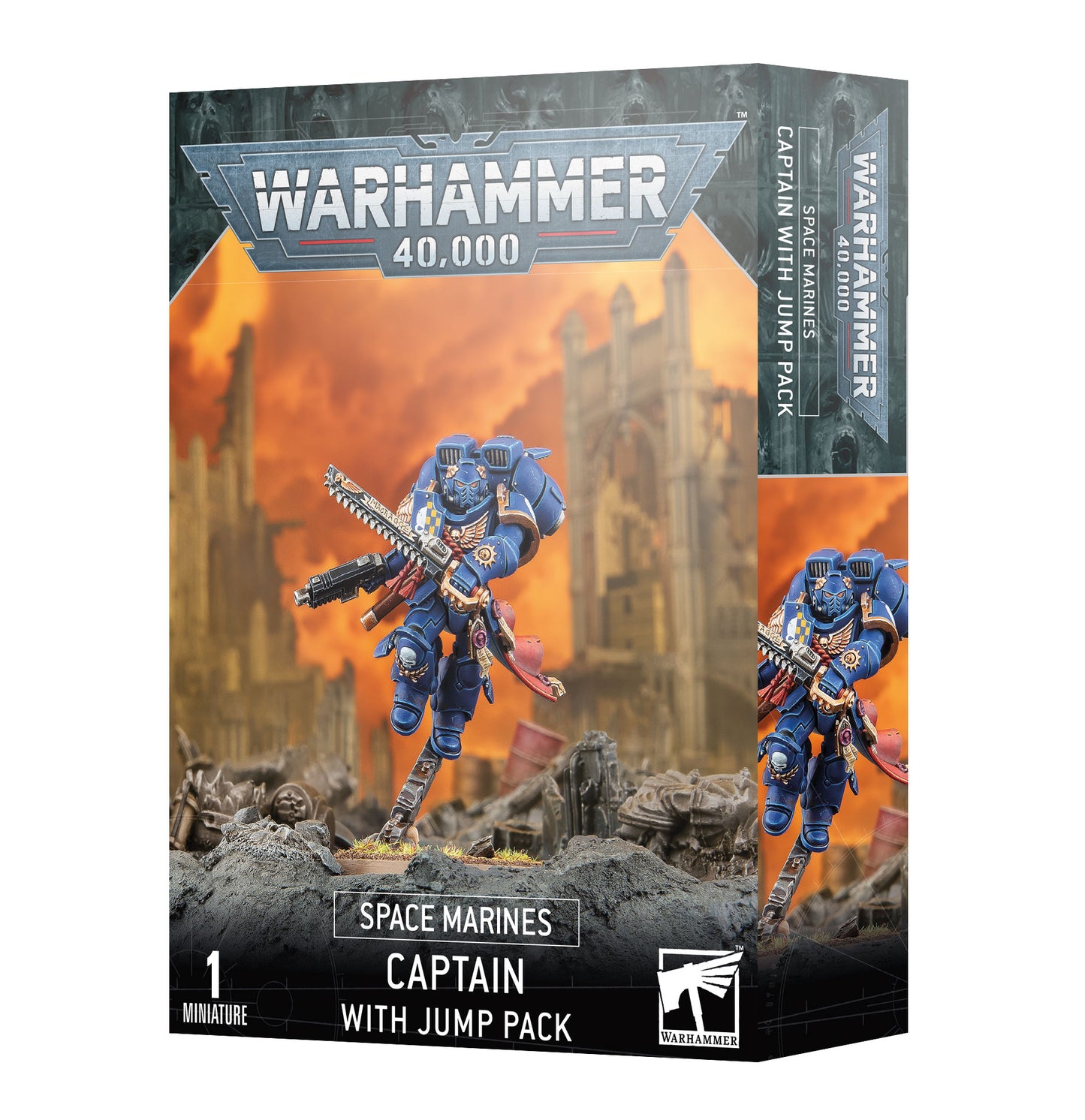 Space Marines: Captain with Jumppack