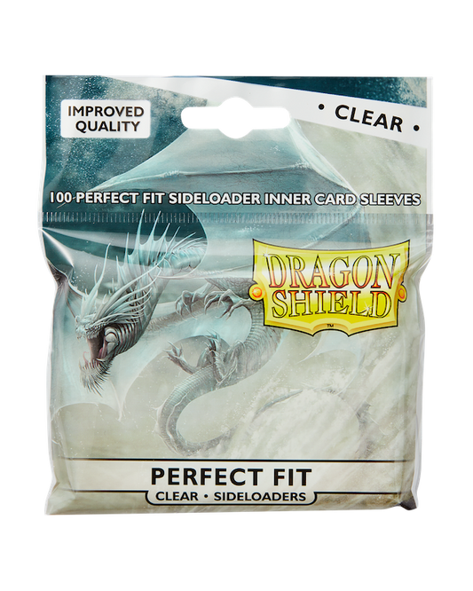 Dragon Shield 100ct Bag Perfect Fit Side Load Clear