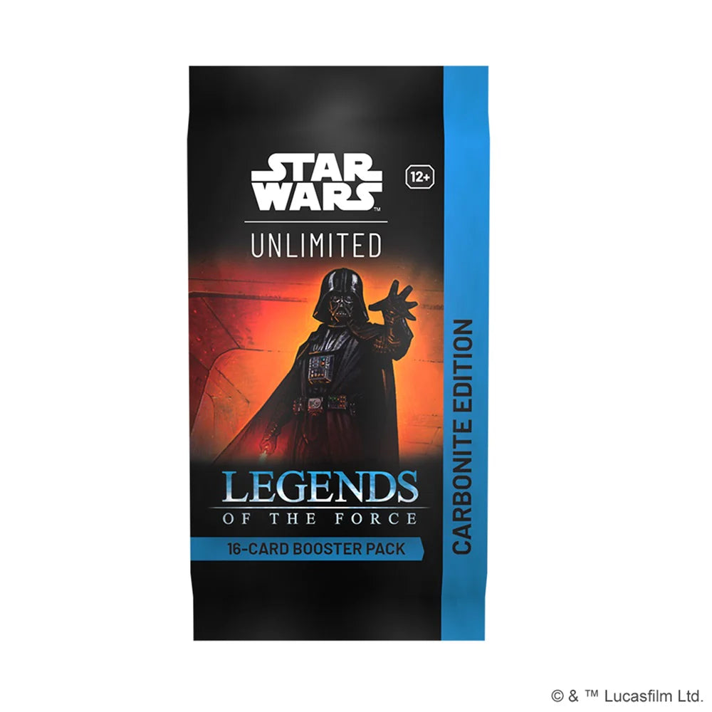 Star Wars: Unlimited - Legends of the force: Carbonite Booster Pack