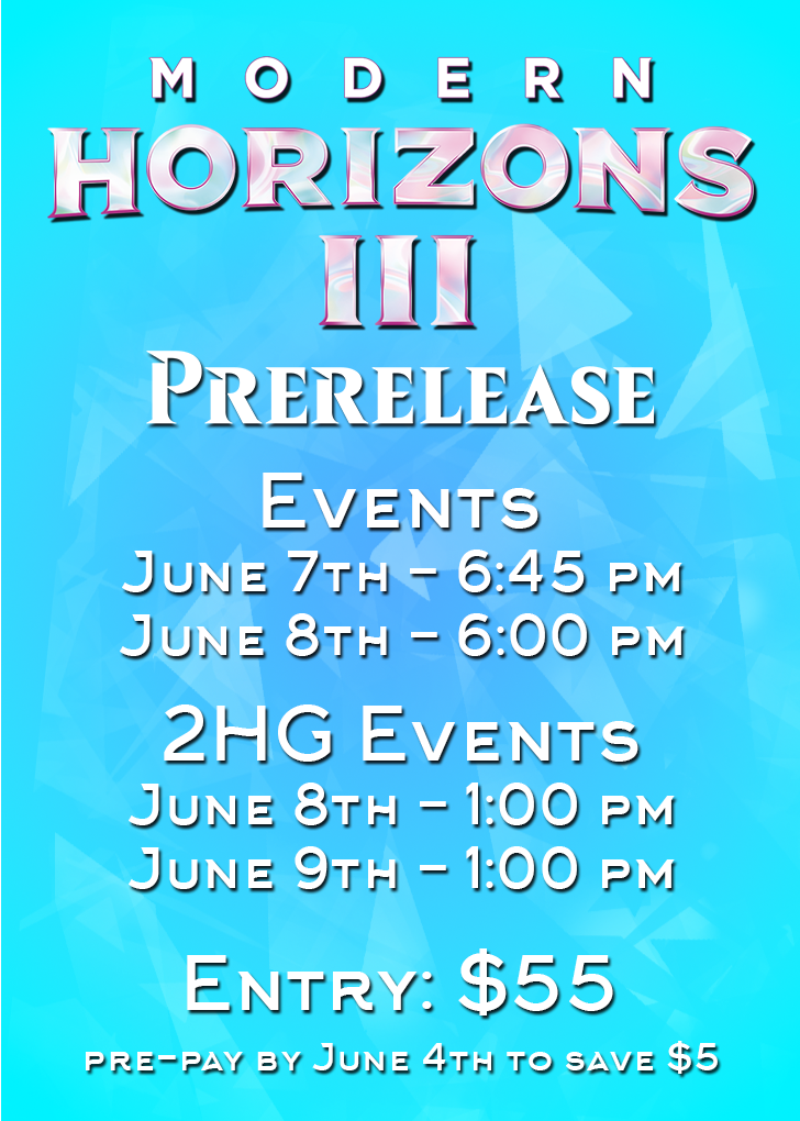 Modern Horizons 3 Prerelease