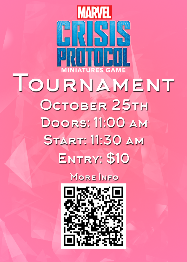 October 25th - MCP Tournament