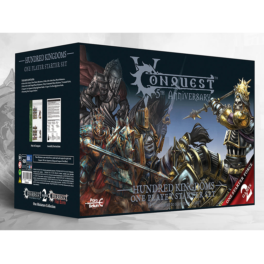 Hundred Kingdoms: Conquest 5th Anniversary Supercharged Starter Set