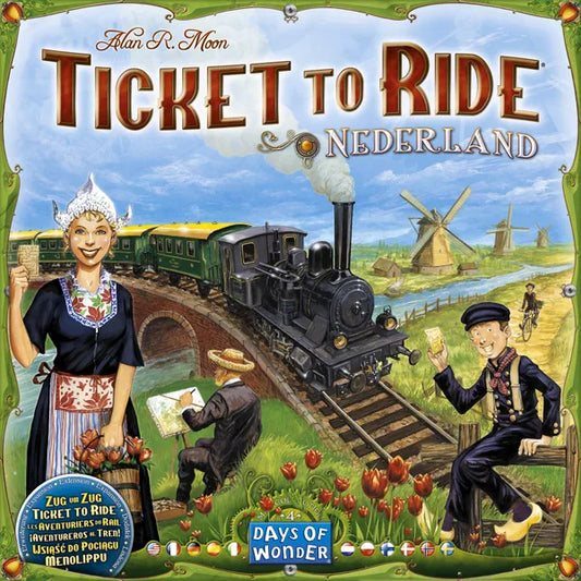Ticket to Ride: Nederland Map Col 4