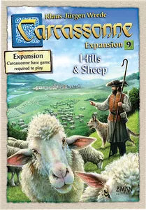 Carcassonne Exp 9: Hills & Sheep