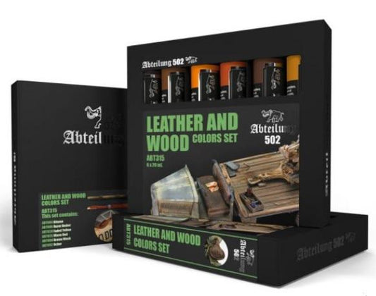 Abteilung 502 - Leather and Wood colors set