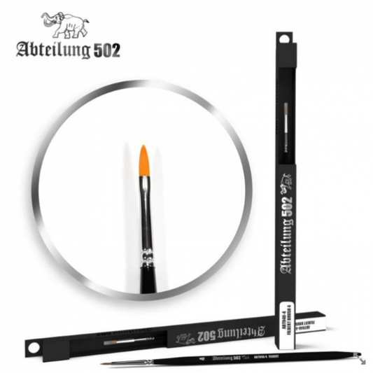 Abteilung 502 Filbert Brush 4