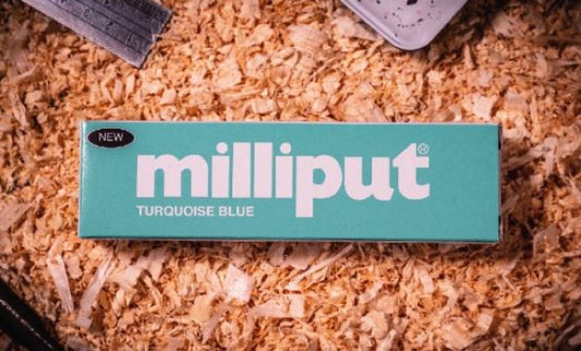 Turquoise Blue Milliput Epoxy Putty