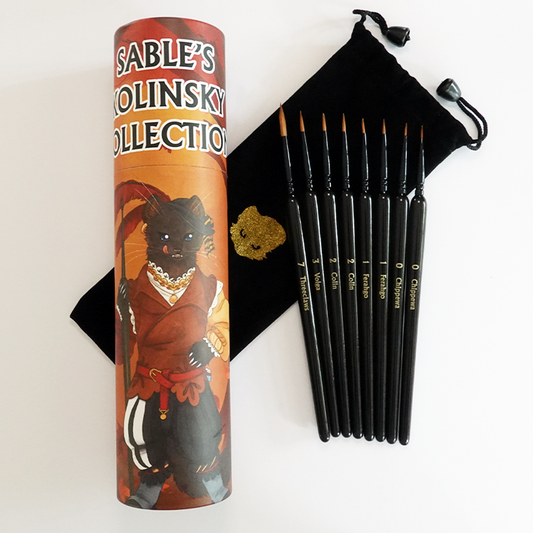 Chronicle RPGs - Kolinsky Sable Brush Set