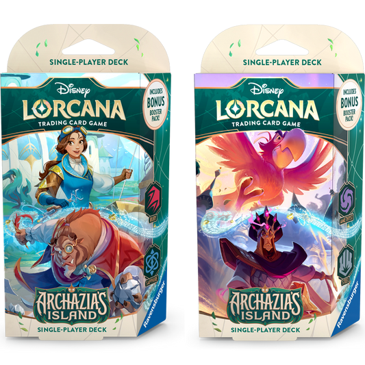 Lorcana: Archazia's Island Starter Deck (set of 2)