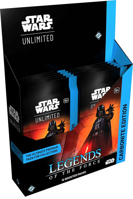 Star Wars: Unlimited - Legends of the force: Carbonite booster display
