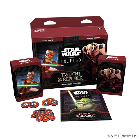 Star wars: Unlimited - Twighlight of the republic: Two-player starter