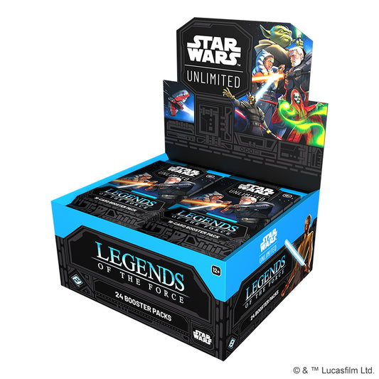 Star Wars: Unlimited - Legends of the Force: Booster Display