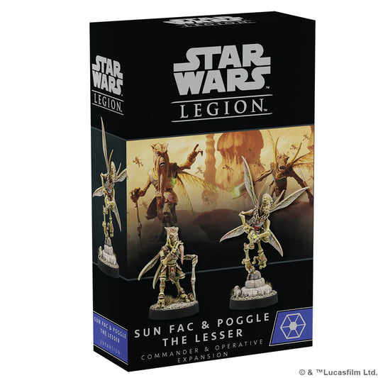 Star Wars: Legion: Sun Fac and Poggle the Lesser Operative and Commander Expansion