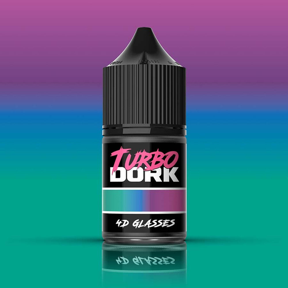 Turbo Dork Metallic Paints - 4D Glasses Turboshift Acrylic Paint