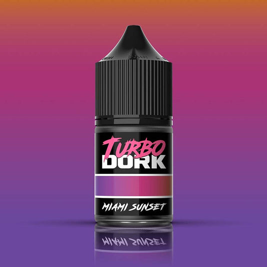 Turbo Dork Metallic Paints - Miami Sunset Turboshift Acrylic Paint