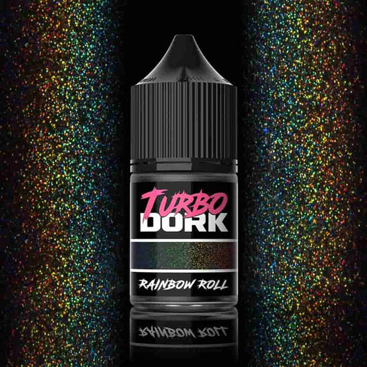 Turbo Dork Metallic Paints - Rainbow Roll Metallic Acrylic Paint