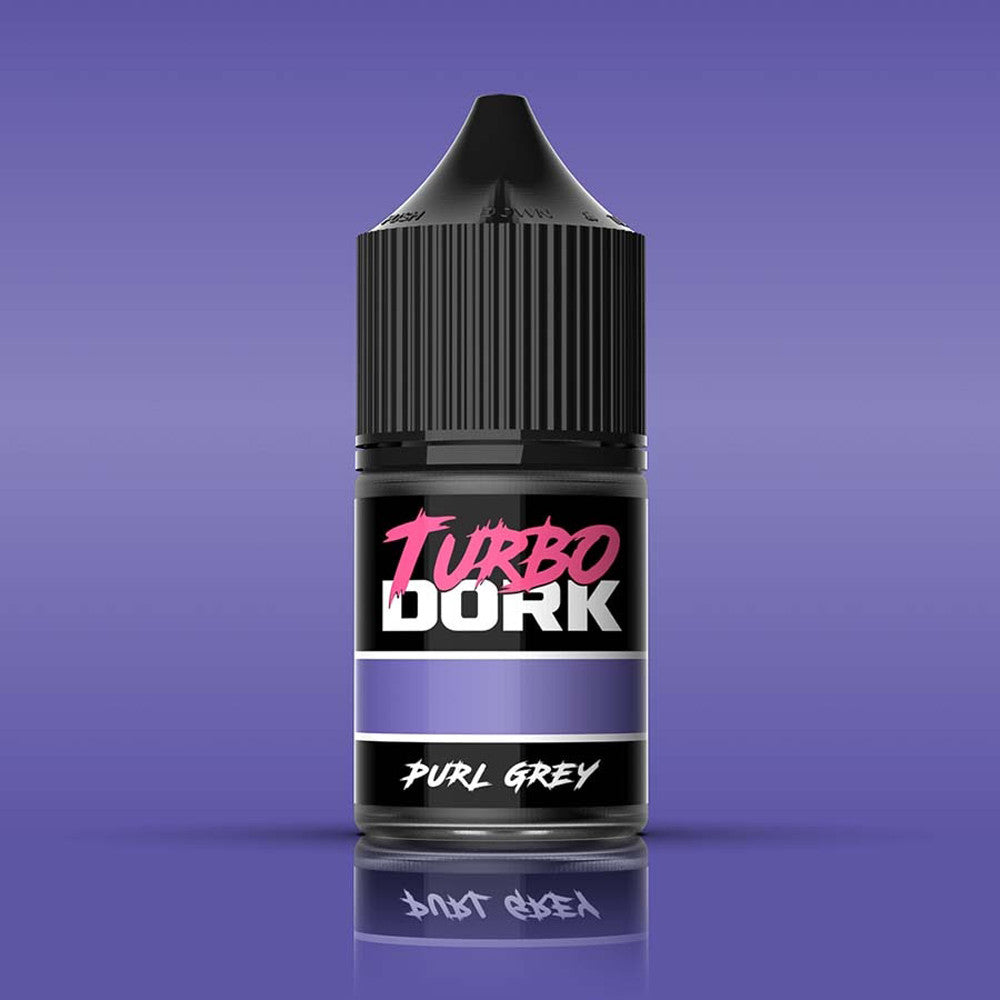 Turbo Dork Metallic Paints - Purl Grey Metallic Acrylic Paint