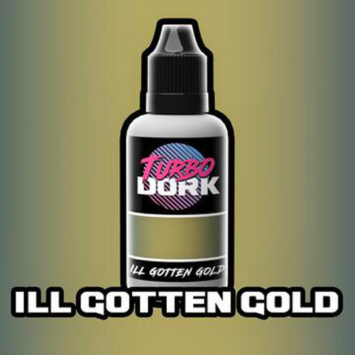 Turbo Dork Metallic Paints - Ill Gotten Gold Metallic Acrylic Paint